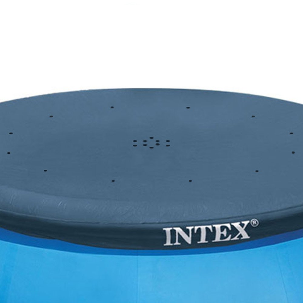 Intex Cleaning Maintenance Pool Kit, 10ft Above Ground Pool Cover & 10ft KidPool