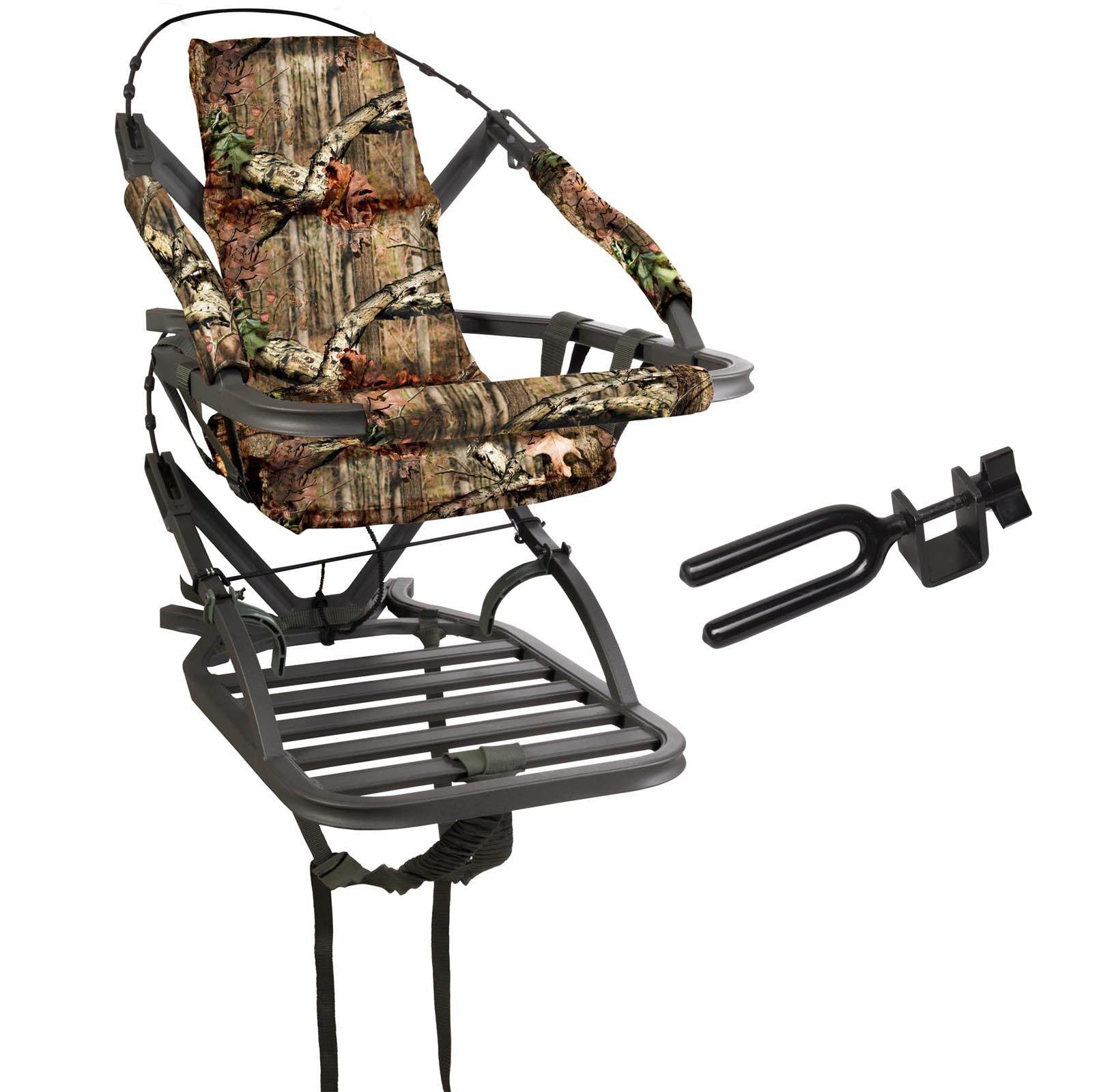 NEW! Summit Goliath SD 81119 Deer Hunting Self Climbing Treestand + Bow Holder