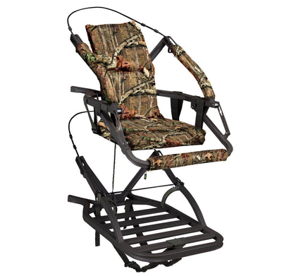 NEW! Summit Razor SD Self Climbing Deer Hunting Mossy Oak Treestand + Bow Holder