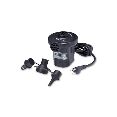 INTEX River Run I Inflatable Floating Tubes (Set of 3) & Quick Fill Air Pump