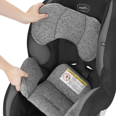 Evenflo SureRide 37112280 Adjustable Convertible Carson Infant Car Seat, Black