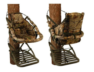 NEW! Summit 180° Max SD Self Climbing Treestand - Deer Hunting + 2 Storage Bags