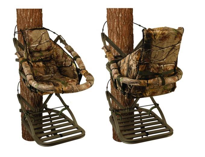 NEW! Summit 180° Max SD Self Climbing Treestand - Deer Hunting + 2 Storage Bags