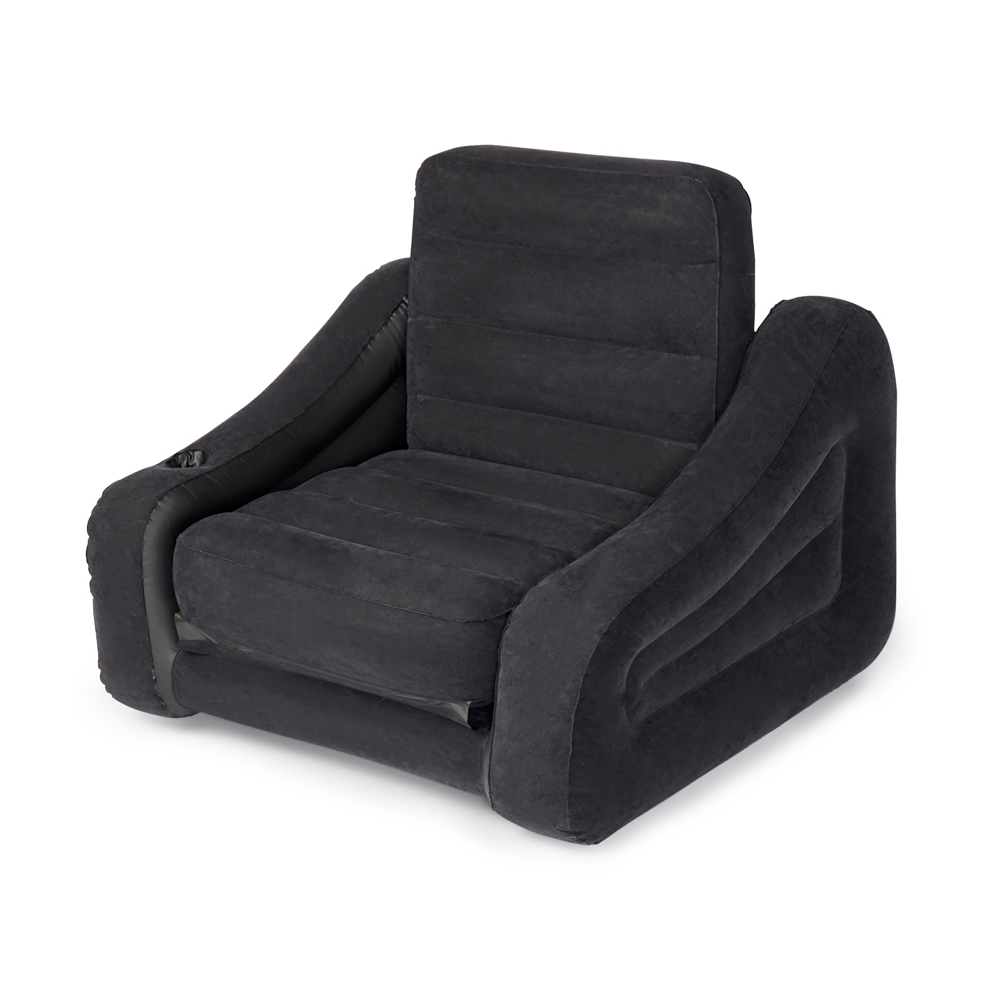 Intex Inflatable Pull-Out Chair and Twin Bed Mattress Sleeper (Open Box)