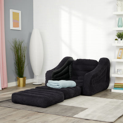 Intex Inflatable Pull-Out Chair and Twin Bed Air Mattress | 68565EP (Used)