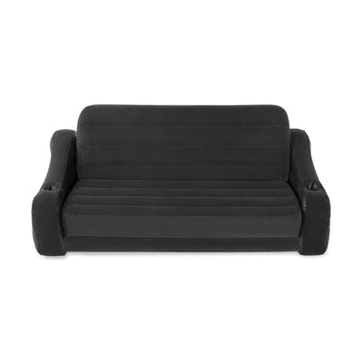 INTEX Inflatable Pull-Out Sofa & Queen Bed Mattress Sleeper - Used