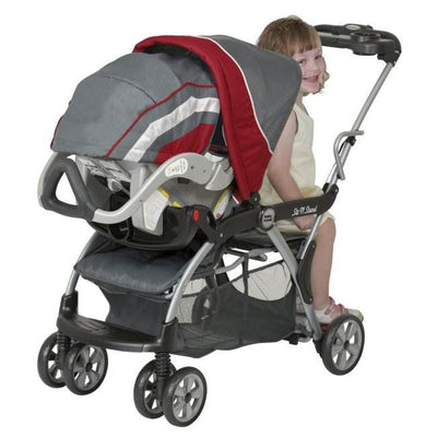 Baby Trend Sit N Stand DX Deluxe Baby Toddler Stroller - Baltic - Open Box