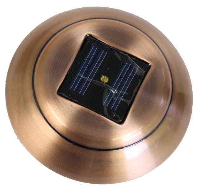 4 Pack MOONRAYS 91391 Solar White LED Garden/Outdoor Lawn Lights Lamp Bronze