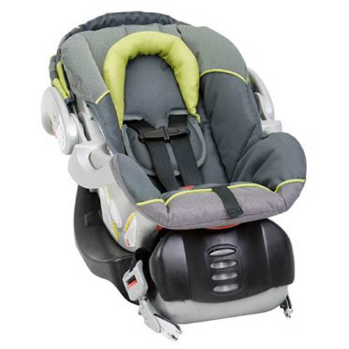 Baby Trend Flex Loc Infant Baby Car Seat with Base, Carbon CS41710 (Open Box)