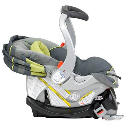 Baby Trend Flex Loc Infant Baby Car Seat with Base, Carbon CS41710 (Open Box)
