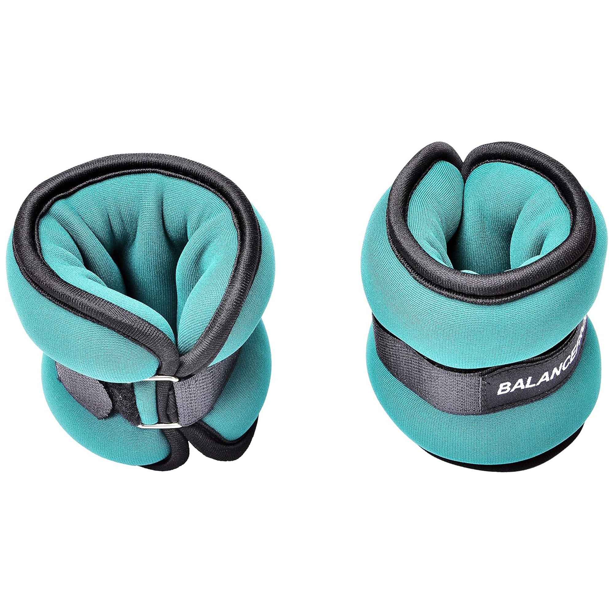 BalanceFrom Fitness Adjustable Ankle, Wrist, Arm or Leg Weights, 3-lb (Open Box)