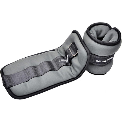 BalanceFrom Adjustable Ankle, Wrist, Arm or Leg Weights, 6-lb Pair (Open Box)
