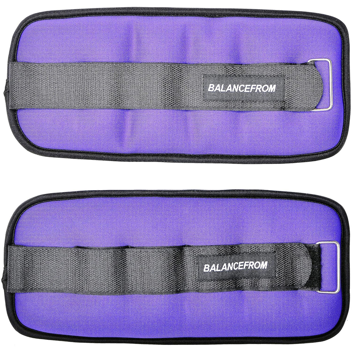 BalanceFrom Fitness Fully Adjustable Ankle, Wrist, Arm or Leg Weights, (Used)