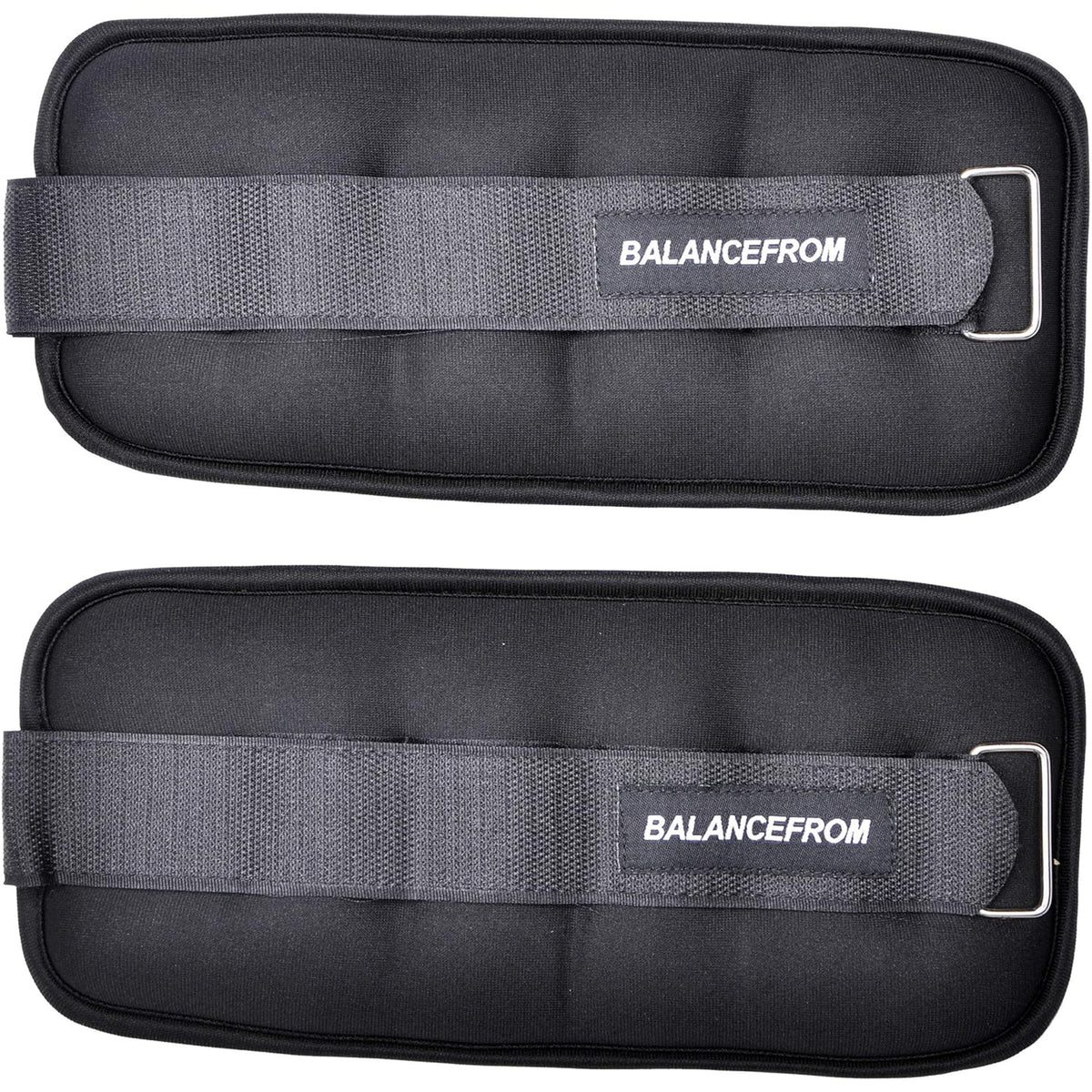 BalanceFrom Fully Adjustable Ankle, Wrist, Arm or Leg Weights, 8-lb (Open Box) - VMInnovations