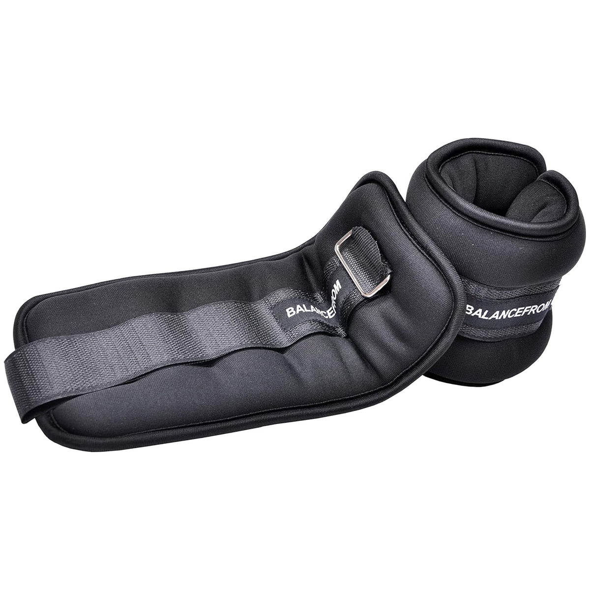 BalanceFrom Fully Adjustable Ankle, Wrist, Arm or Leg Weights, 8-lb (Open Box) - VMInnovations