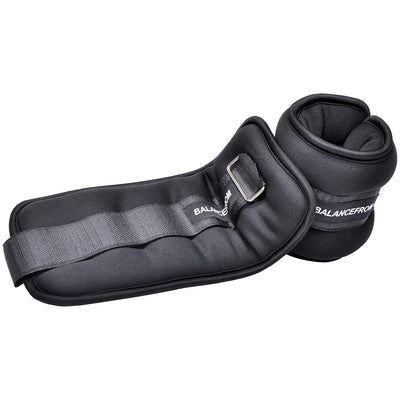 BalanceFrom Fully Adjustable Ankle, Wrist, Arm or Leg Weights, 8-lb (Open Box) - VMInnovations