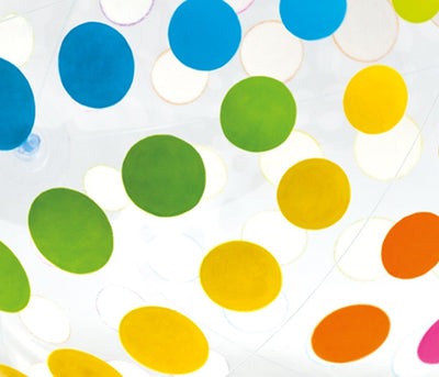 Intex Jumbo Inflatable Glossy Big Polka-Dot Colorful Giant Beach Ball (20 Pack)