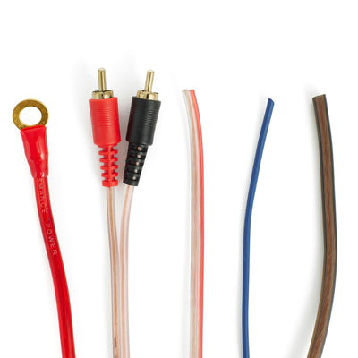 MTX AUDIO RT8PT 8" 240W Car Subwoofer & Soundstorm AKS8 8 Gauge Amp Wiring Kit - VMInnovations