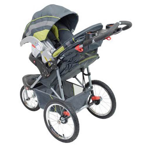 Baby Trend Expedition Swivel Jogger Baby Jogging Stroller - Carbon (Open Box)