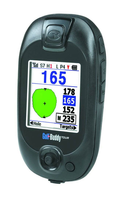 GOLF BUDDY TOUR GPS Range Finder - Course & Hole w/ Tracker - Open Package