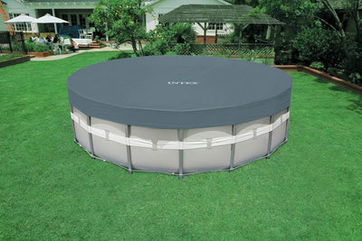 INTEX 16' x 48" Ultra Frame Swimming Pool Set & Saltwater System - Open Box