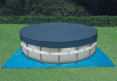 INTEX 18' x 52" Ultra Frame Swimming Pool Set w/ Pump System 54957EG - Open Box