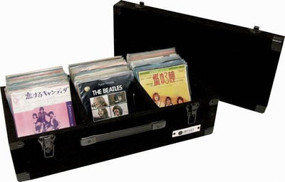 Odyssey C45200 3-Row Carpeted Storage DJ Cases Hold 400 45Rpm Vinyl Records, Set of 2