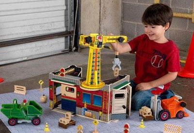 KidKraft Fun Explorers Construction Wood Kids Play Set | 63227