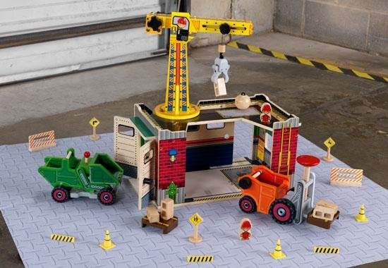 KidKraft Fun Explorers Construction Wood Kids Play Set | 63227