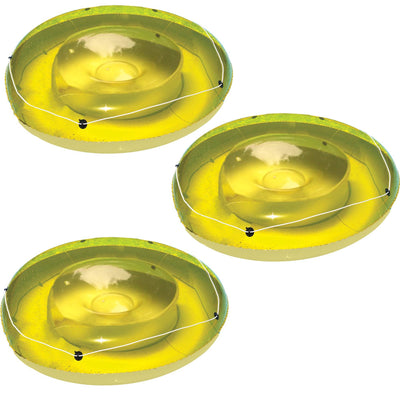 3) Swimline 9050 72" Swimming Pool Sun Tan Lounger Island Float Inflatables - VMInnovations