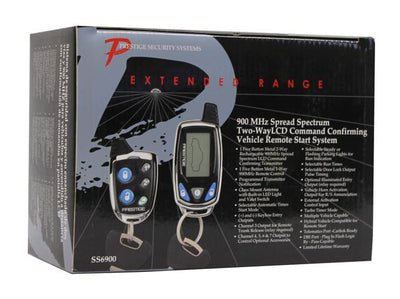 Audiovox SS6900 Long Range LCD Remote Start & Keyless Entry System