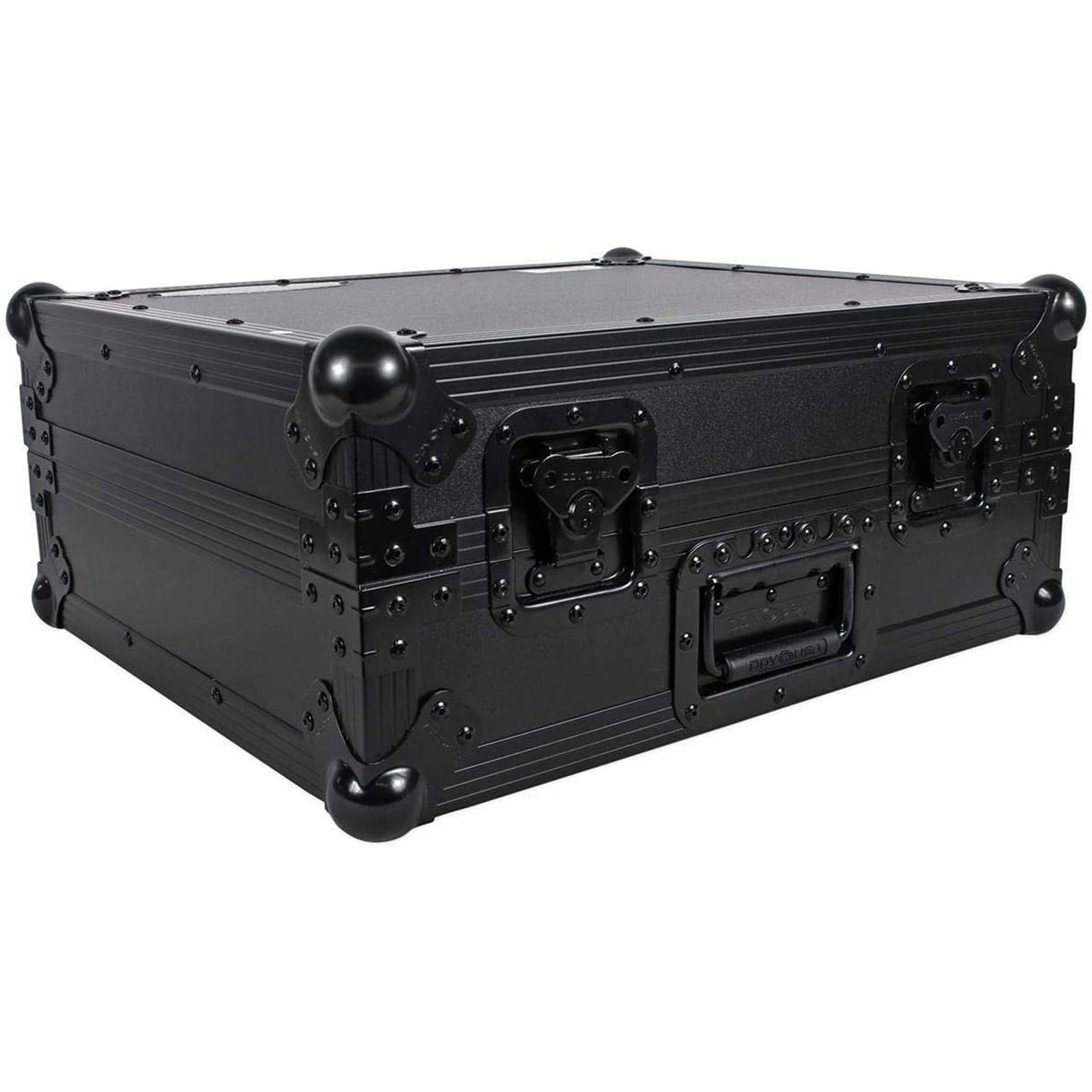 2 Odyssey FZ1200BL Technics 1200 Style Turntable Cases for Numark/Stanton Mixers - VMInnovations
