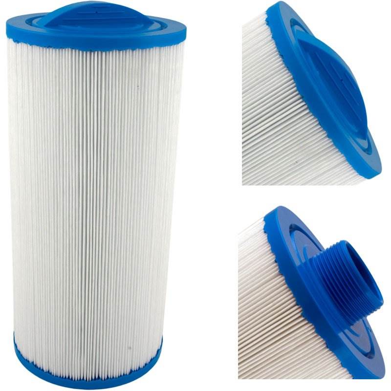 Unicel 4CH-24 Replacement 25 Sq Ft Filter Cartridge for Spa, 173 Pleats (2 Pack) - VMInnovations