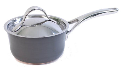 ANOLON 82526 10-Piece Nouvelle Copper Cookware Set Hard-Anodized Non Stick