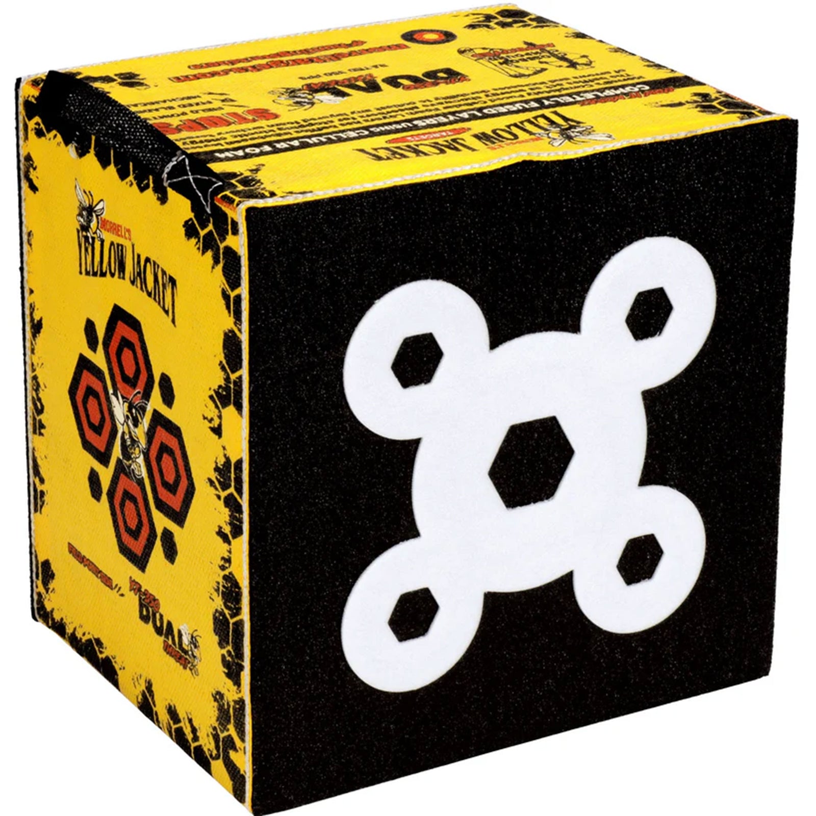 Morrell Yellow Jacket Dual Threat 350 FPS Foam Archery Target Block for All Bows - VMInnovations