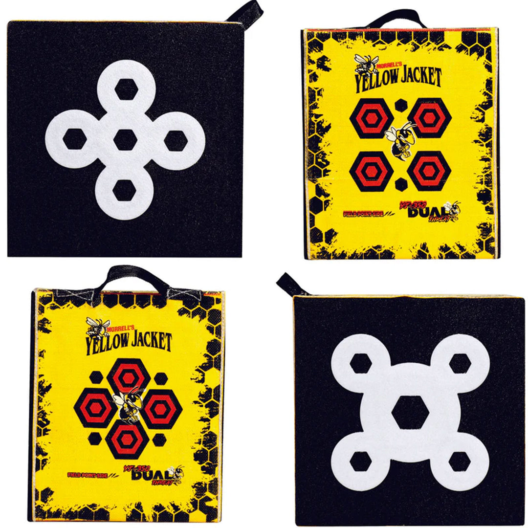 Morrell Yellow Jacket Dual Threat 350 FPS Foam Archery Target Block for All Bows