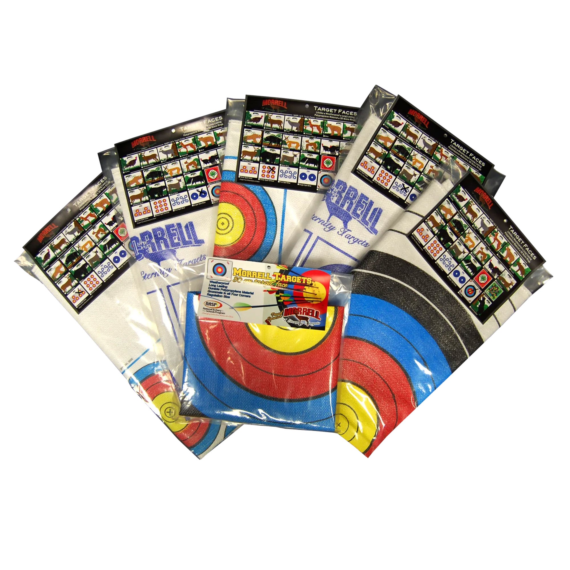 Morrell Targets Archery Target Face for Field Point Shooting Practice, 34" x 34" - VMInnovations