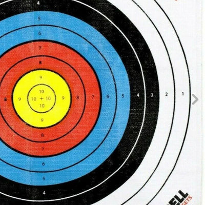 Morrell Targets Archery Target Face for Field Point Shooting Practice, 34" x 34"