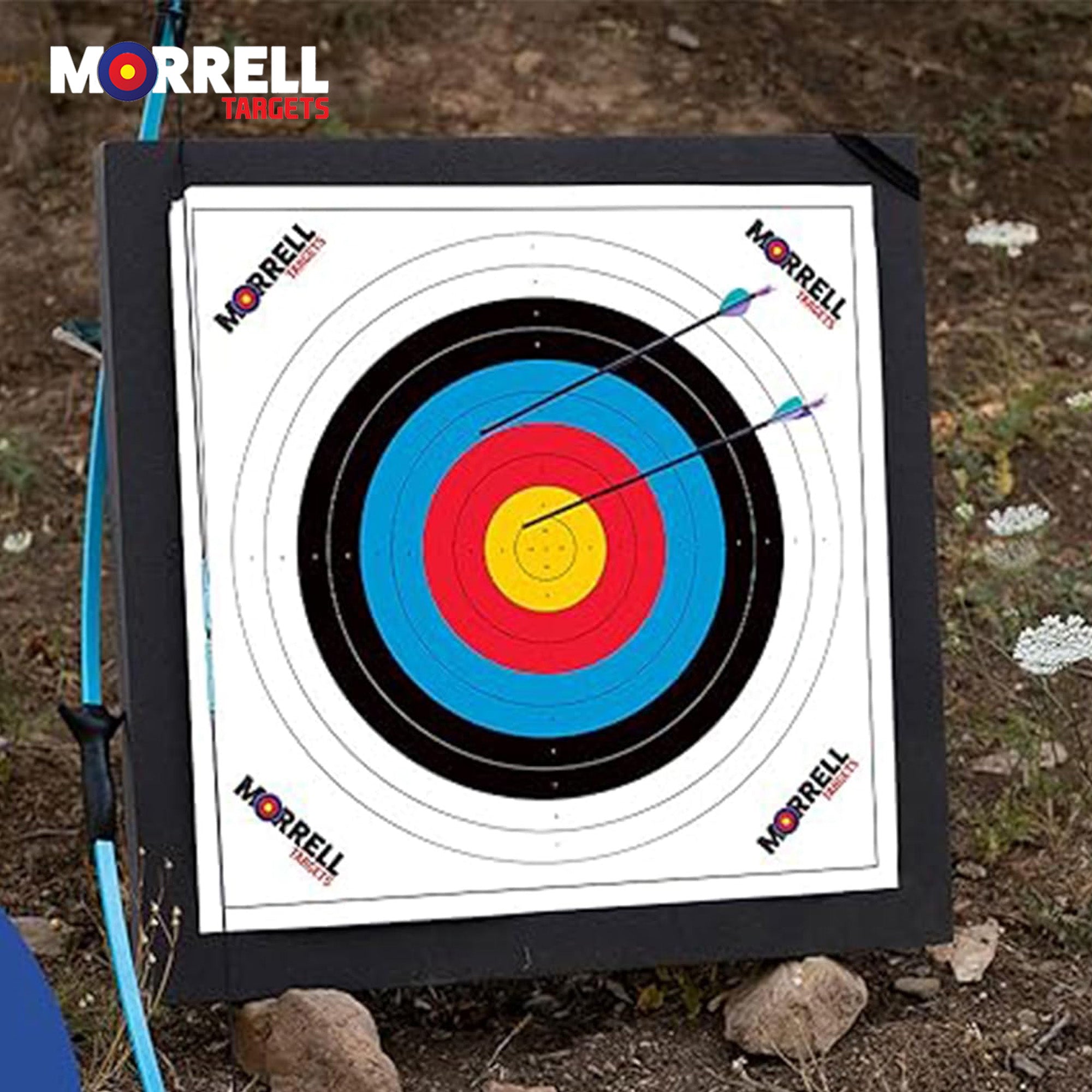 Morrell Targets Archery Target Face for Field Point Shooting Practice, 34" x 34" - VMInnovations