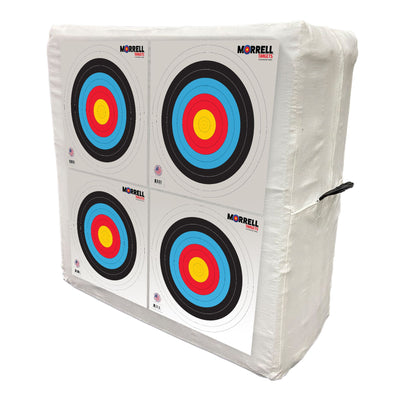 Morrell 60cm Bullseye Paper Face Shooting Targets, 100 Count (Open Box) - VMInnovations