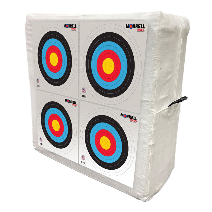 Morrell 60cm Bullseye Paper Face Shooting Targets, 100 Count (Open Box)