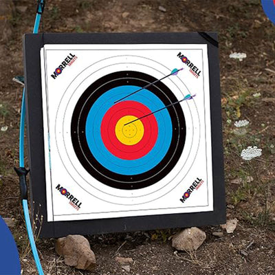 Morrell Targets 80 Cm Paper Archery Target Face with Heavy Card Stock (Open Box) - VMInnovations