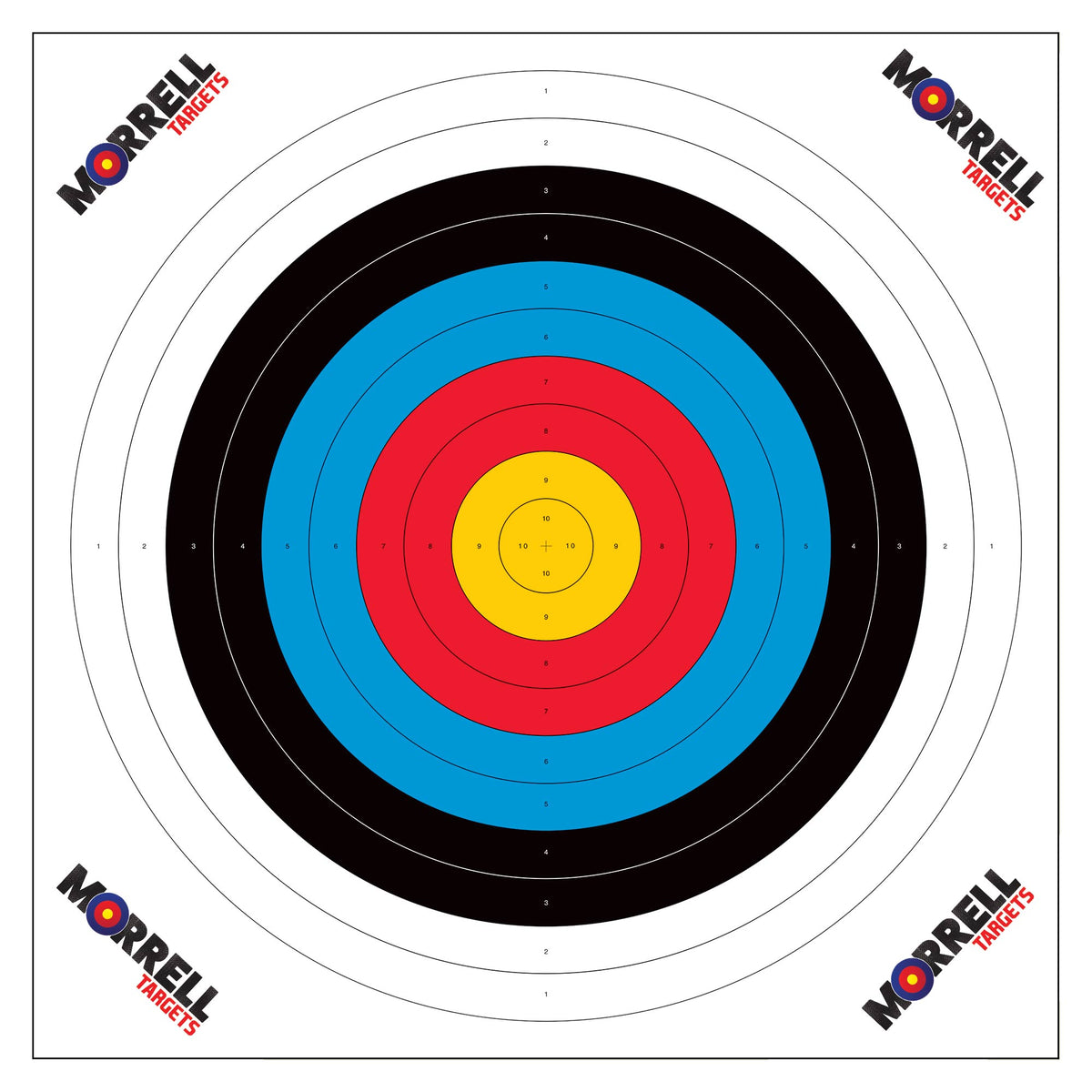 Morrell Targets 80 Cm Paper Archery Target Face with Heavy Card Stock (Open Box)