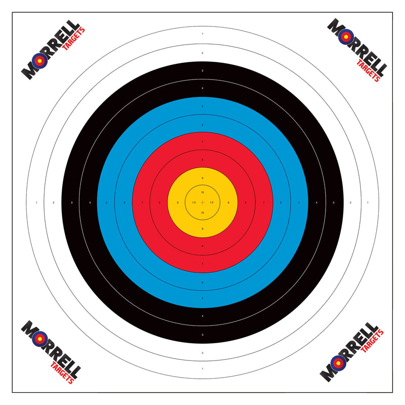 Morrell Targets 80 Cm Paper Archery Target Face with Heavy Card Stock (100 Pack)