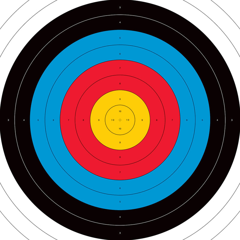 Morrell Targets 80 Cm Paper Archery Target Face with Heavy Card Stock (100 Pack)