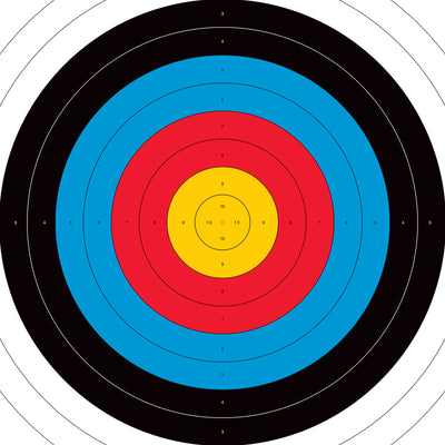 Morrell Targets 80 Cm Paper Archery Target Face with Heavy Card Stock (Open Box) - VMInnovations