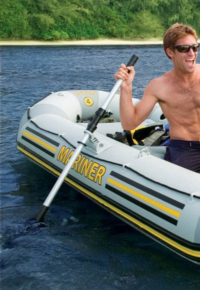 Intex Pair of Dual Purpose 48 to 96" Kayak Paddles and Inflatable Boat Oars