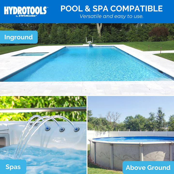 Hydrotools 8720 7" Swimming Pool Floating Dispenser Chlorine Tablets (Open Box)