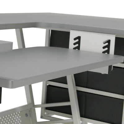 Sew Ready Eclipse Hobby Center Craft Table Computer Desk with Drawers (Used)
