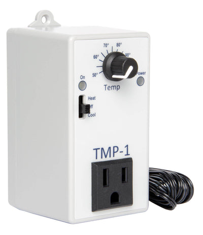 C.A.P. Heating & Cooling Hydroponic Garden Thermostat Controller (Open Box)